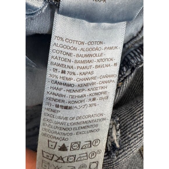 Levis performance High Loose jeans chill tech light hemp 90s boho sz 28 - Picture 11 of 11